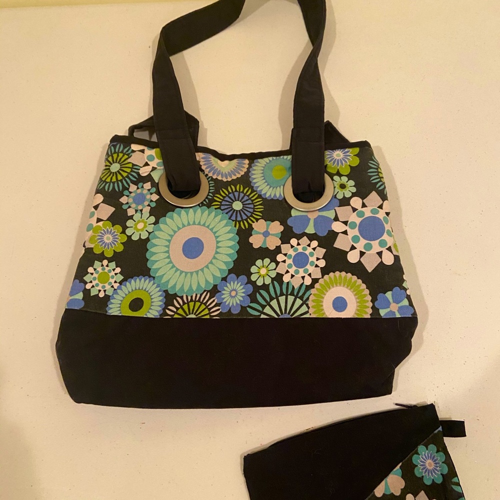 Handmade Purse & Matching Makeup Bag